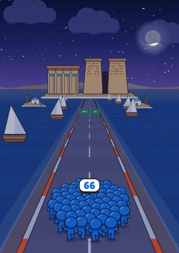 Philae Temple at night